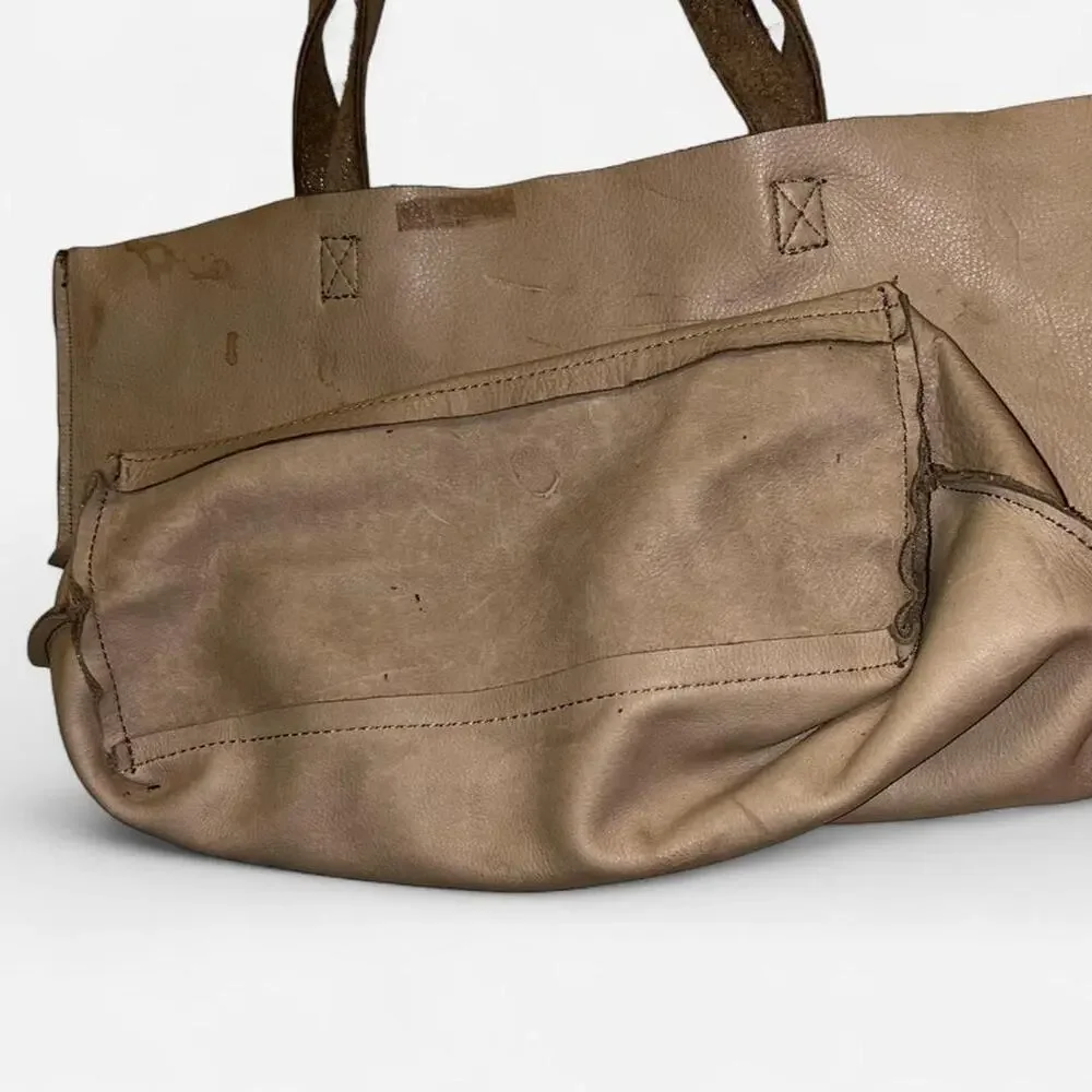 MONSERAT DE LUCCA Genuine Suede Tote